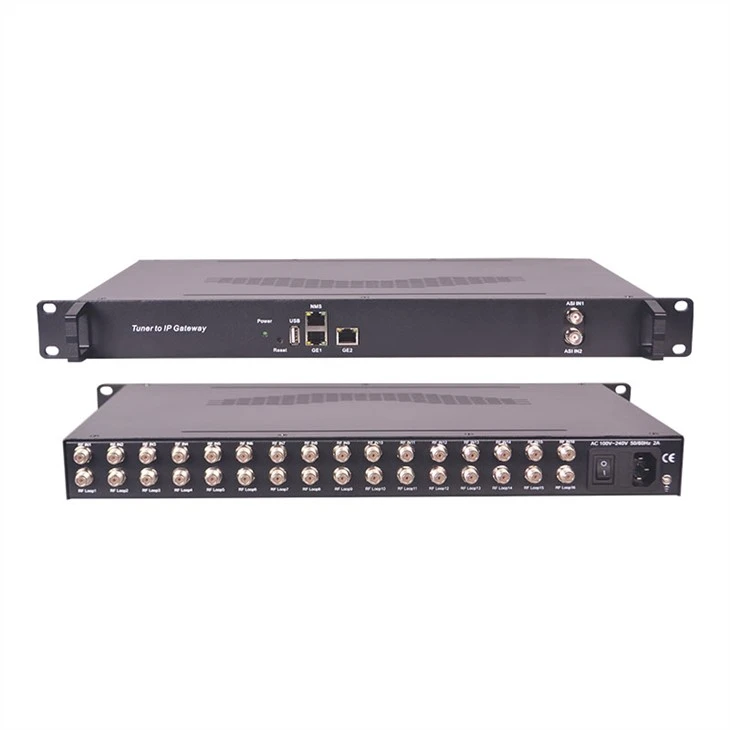 Δέκτης 16 καναλιών σε πύλη IP